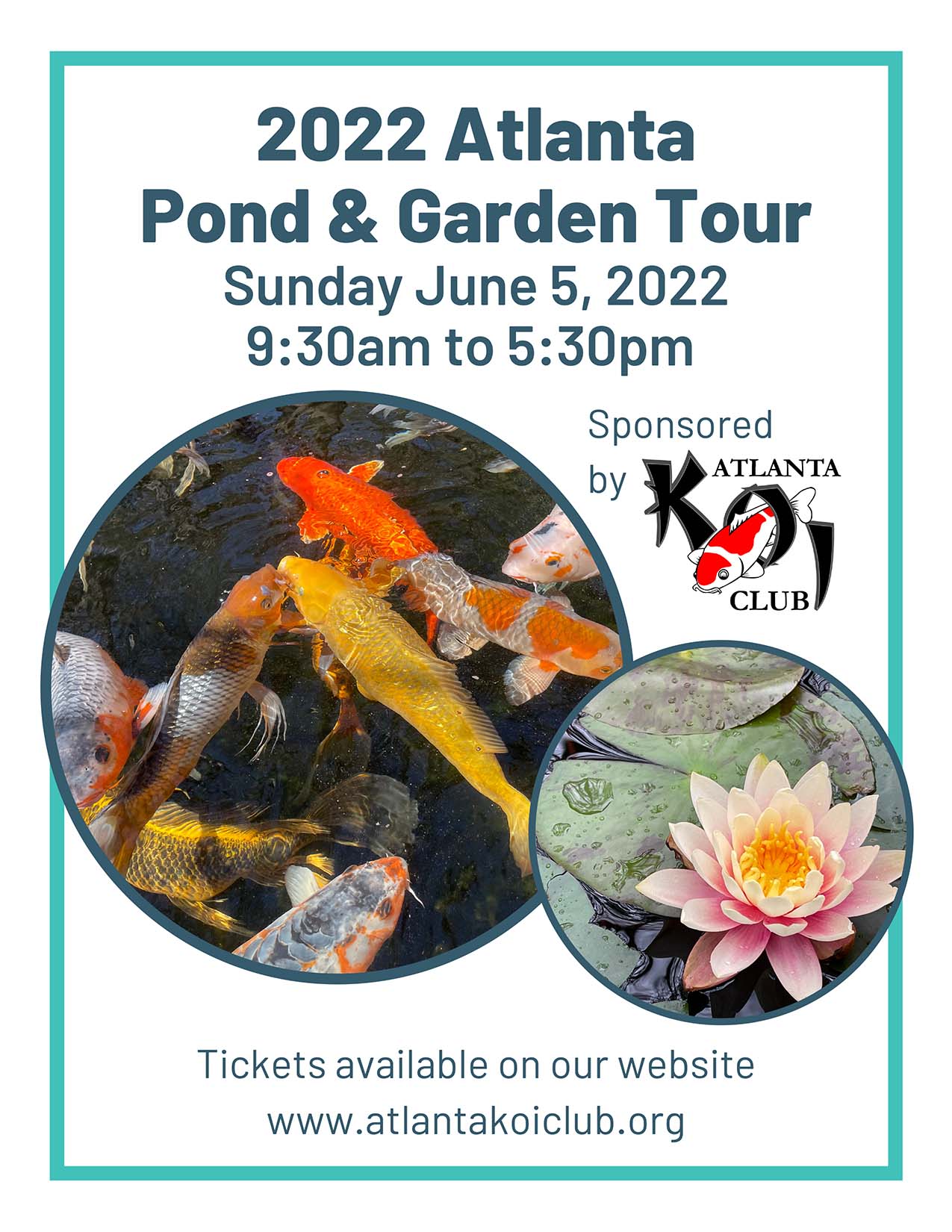 2022 Pond Tour Atlanta Koi Club